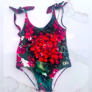 Dolce and Gabbana swimsuit fits 3-6 mo